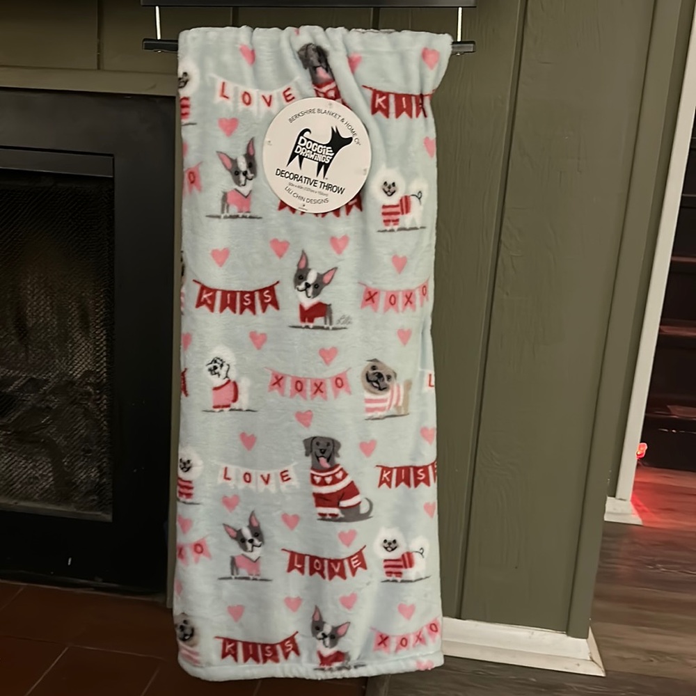 ♥️🐶🩷 🆕 Plush throw